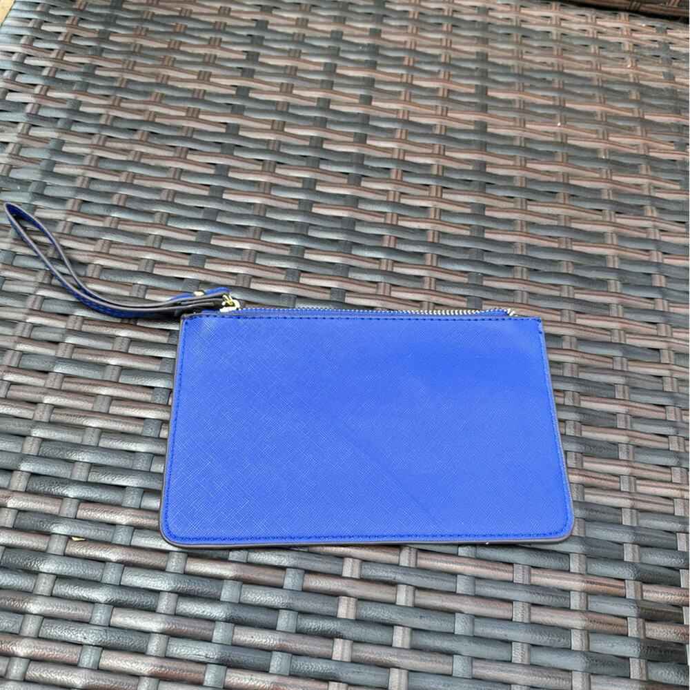 Kate Spade Vibrant Blue 5x8” Wristlet EUC - Picture 7 of 9